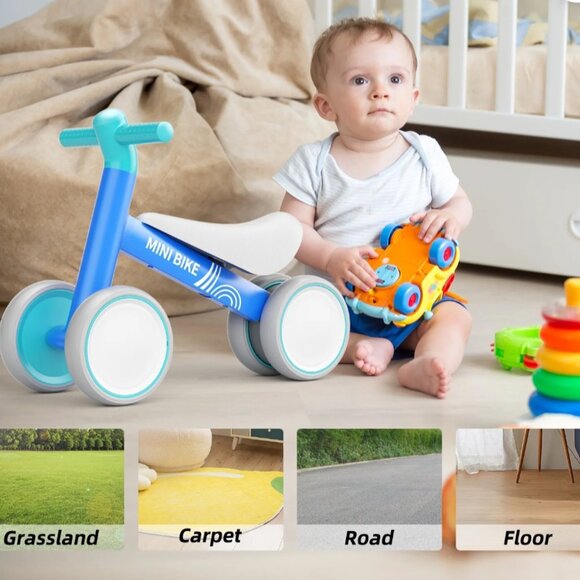 New in Box toddler Boy balance bike. - Picture 3 of 4